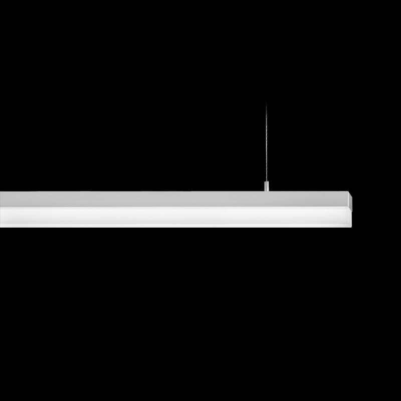 Prachtige pendellamp SPINAled, 120 cm, uni-wit