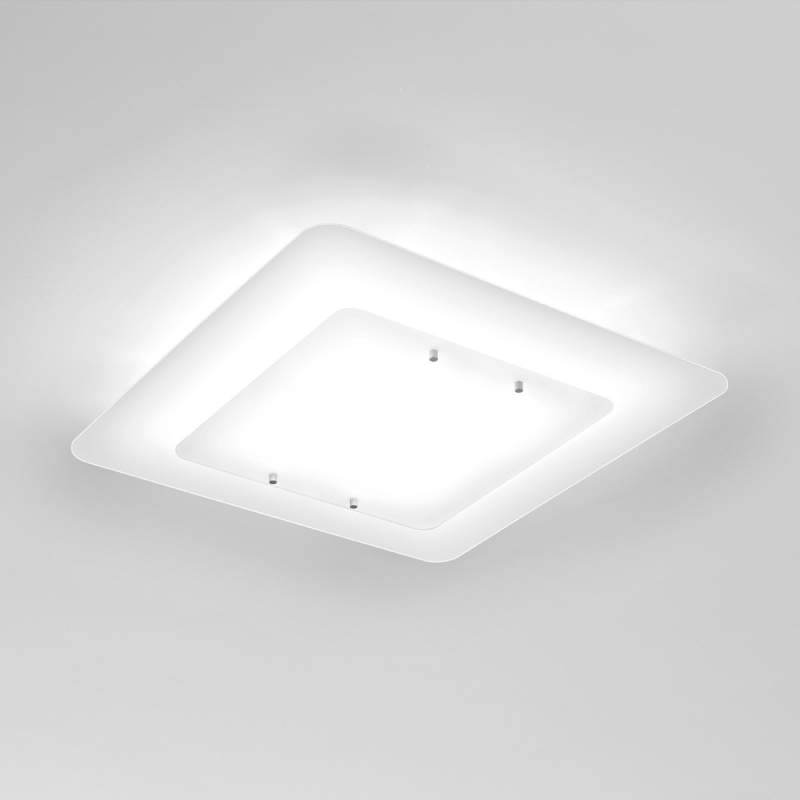 Witte plafondlamp Pop-up