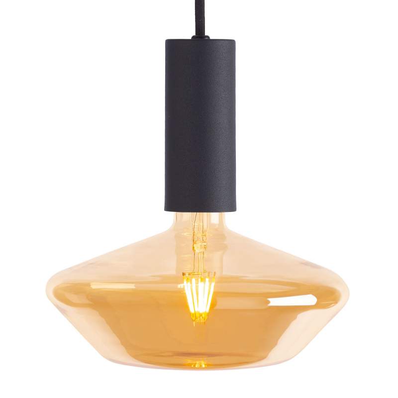 Led-pendellamp SylCone Retro met halfronde l.b.