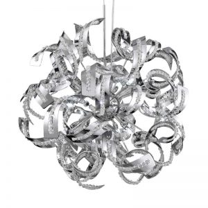 Briljante hanglamp SPARKLES met kristallen