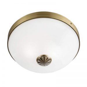 WINDSOR mooie plafondlamp met witte kap