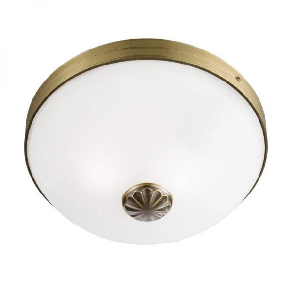 WINDSOR mooie plafondlamp met witte kap