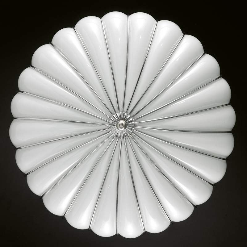 Witte plafondlamp GIOVE, 48 cm