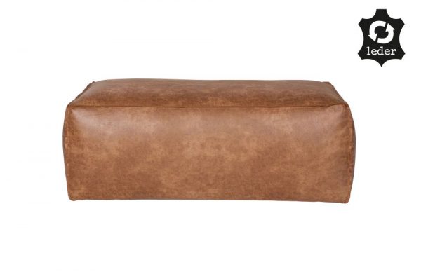 Poef BePureHome Rodeo Cognac