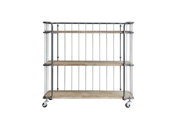 Trolley BePureHome Giro Silver Grey M