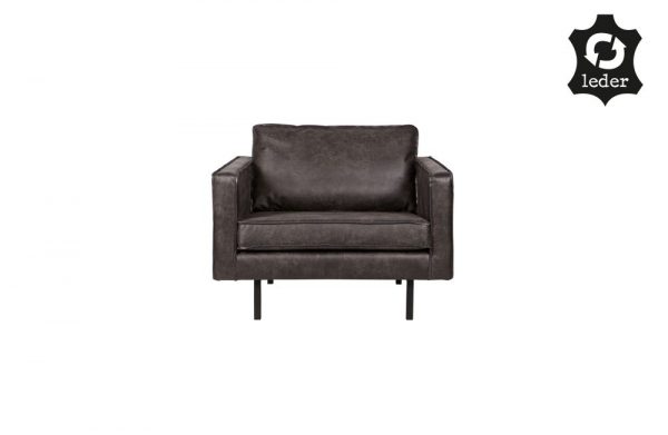 BePureHome Fauteuil Rodeo Zwart