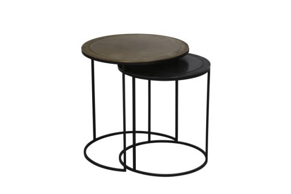 Light & Living Side table TALCA ant copper