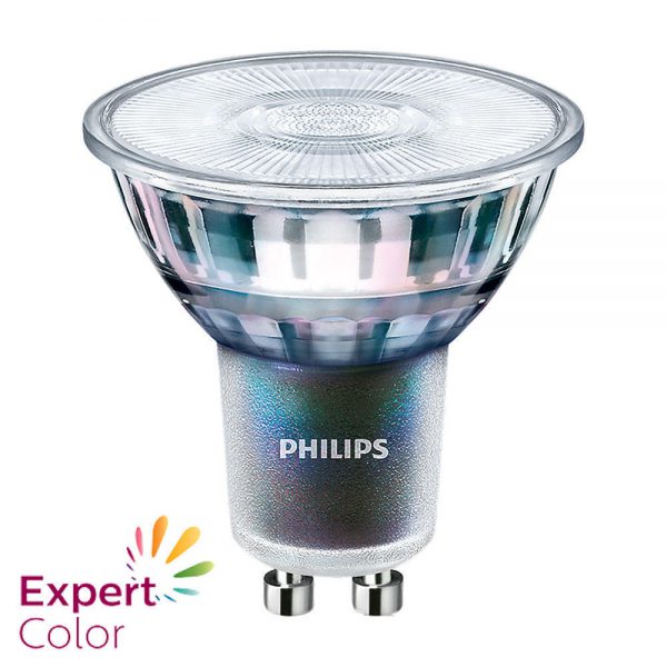 Philips LEDspot ExpertColor GU10 5.5W 940 36D (MASTER) | Beste Kleurweergave - Koel Wit - Dimbaar - Vervangt 50W