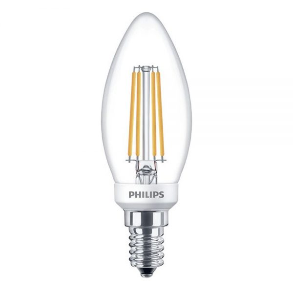 Philips Classic LEDcandle E14 B35 5W 827 Helder | Dimbaar - Vervangt 40W