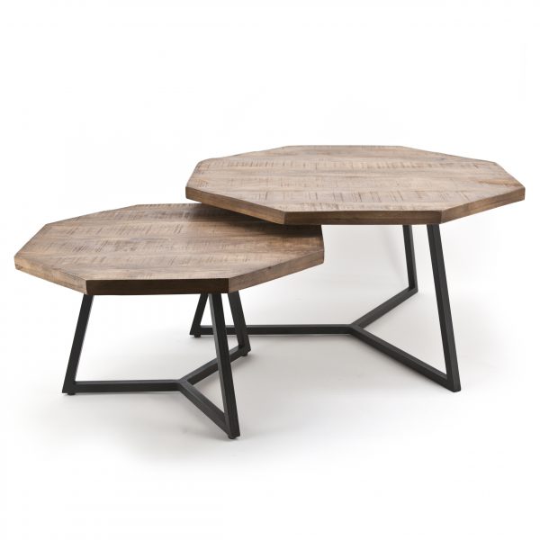 Salontafel Octagon Set/2