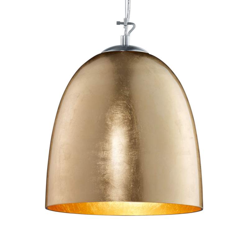 Ontario - gouden hanglamp uit glas