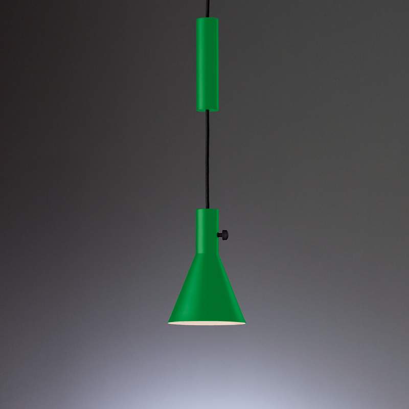 Groene designer led hanglamp Eleu
