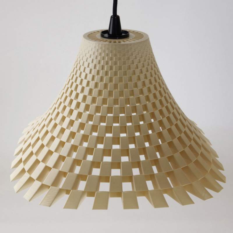 Aantrekkelijke design-hanglamp Flechtwerk