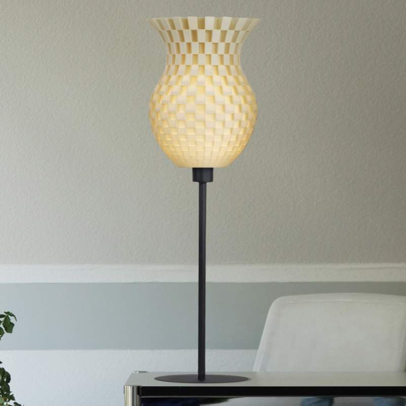 3D-print tafellamp Flechtwerk