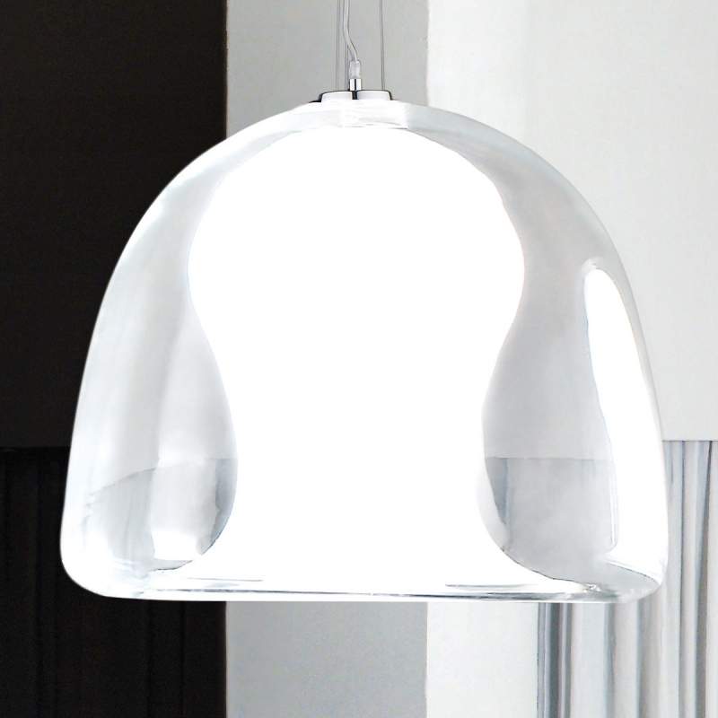 Bijzondere hanglamp NARANZA, 40 cm, wit