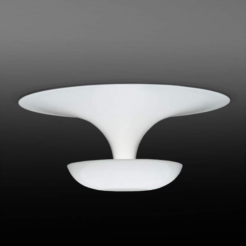 Plafondlamp Funnel, 22 cm, wit