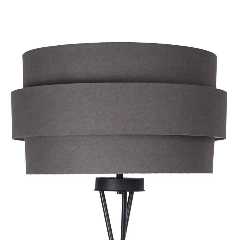 3D kap staande lamp Nero