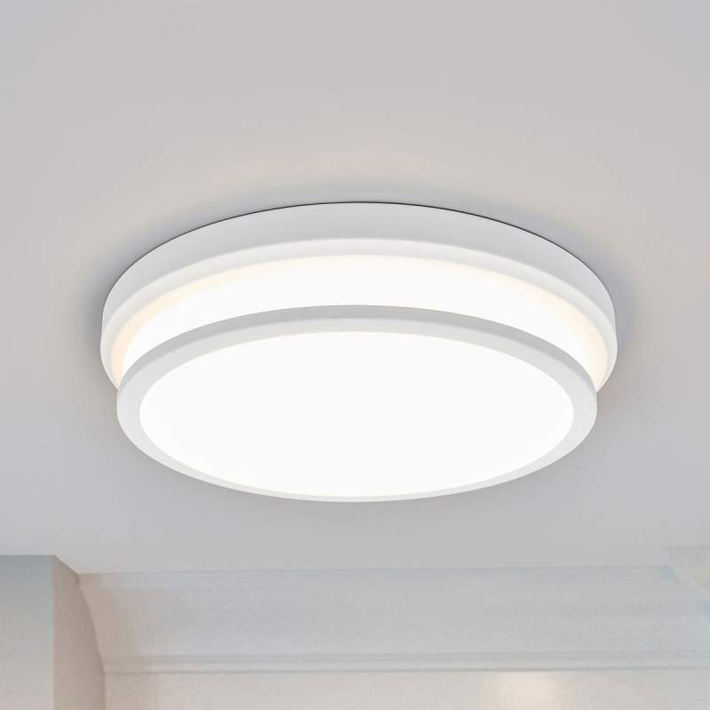 Elisabetta - ronde LED plafondlamp in wit