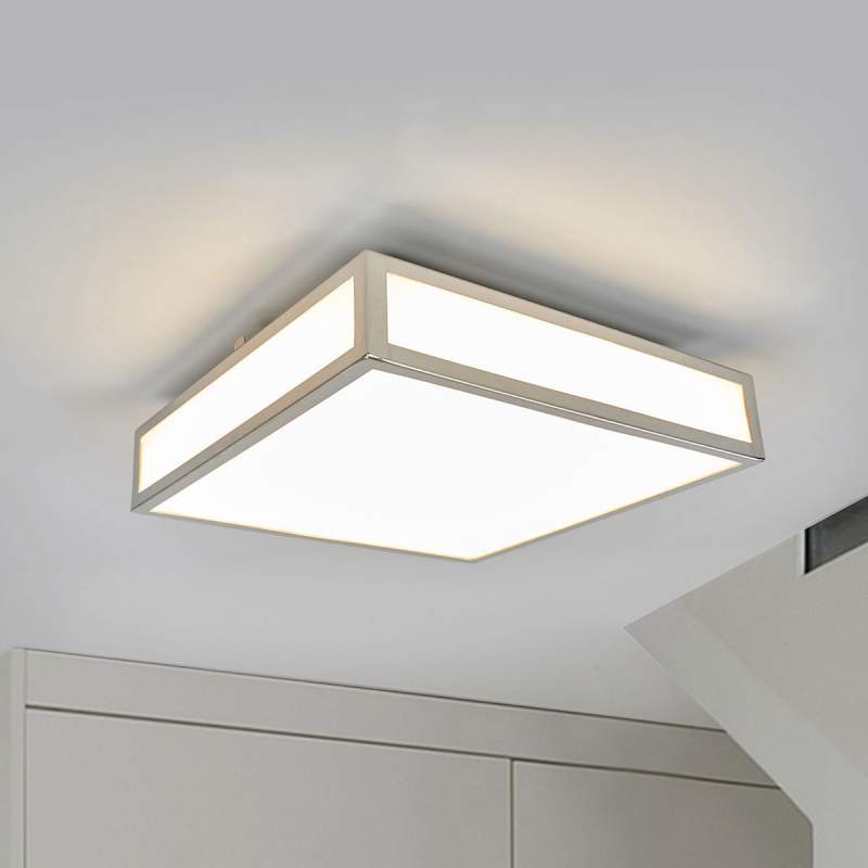 Hoekige LED plafondlamp Damiano