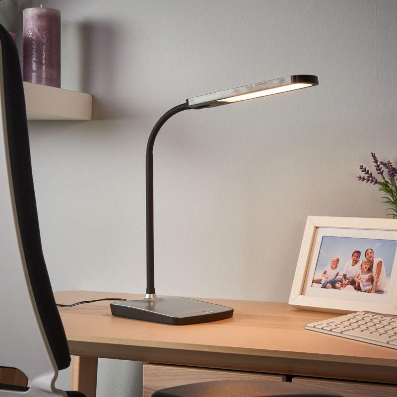 Leoris - Led bureaulamp met USB-poort