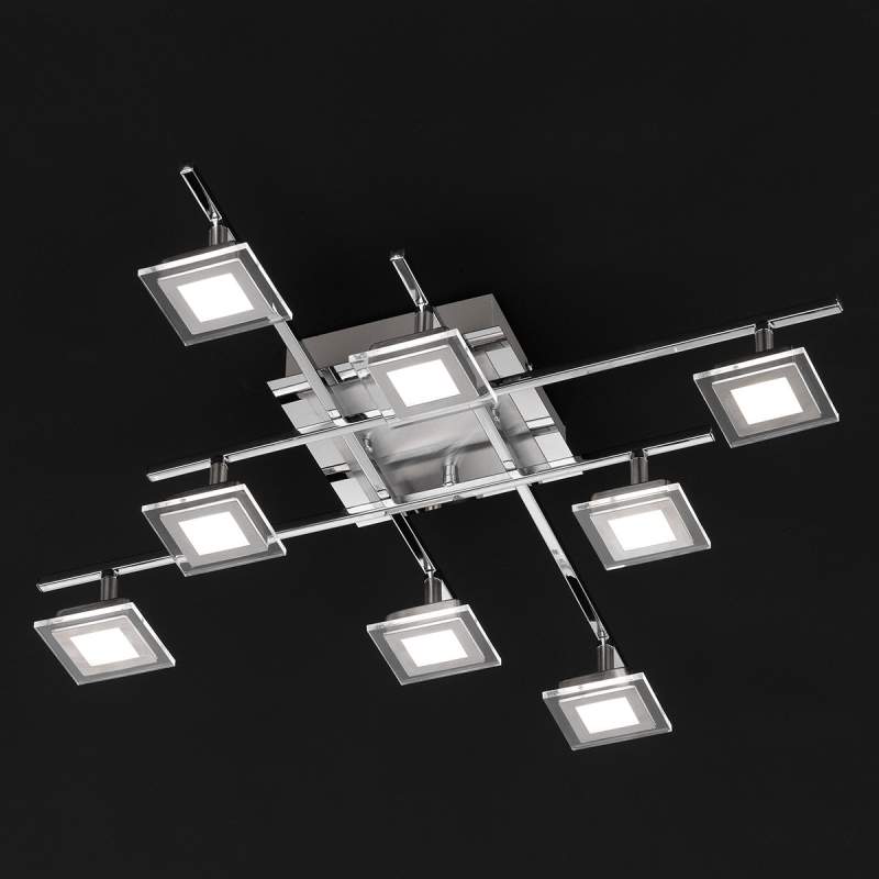 Lilian - plafondlamp met 8 lichtbronnen