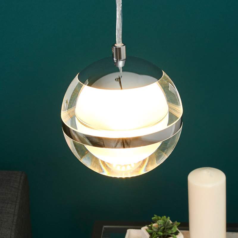 Creatief gevormde LED hanglamp Fulton