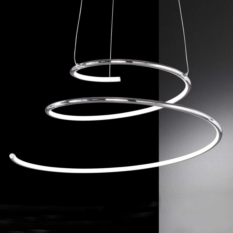 Spiraalvormige LED hanglamp Visio