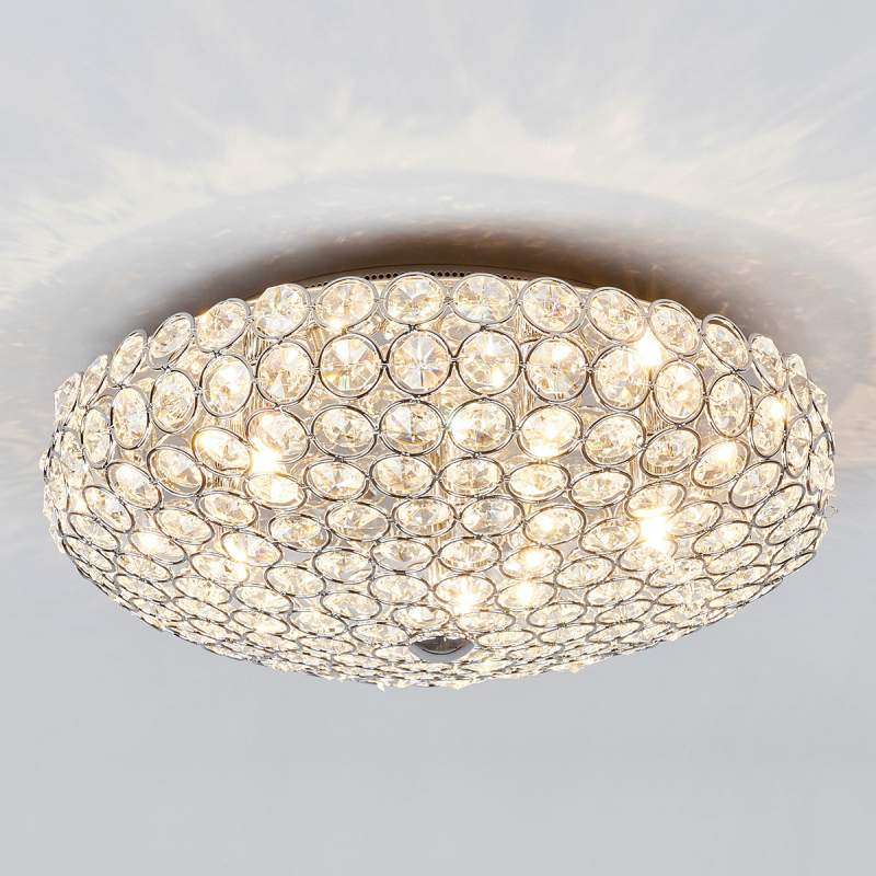Decoratieve kristal-plafondlamp Edda