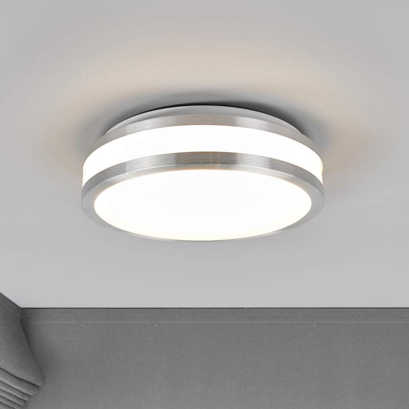 Eenvoudige LED plafondlamp Edona aluminium frame