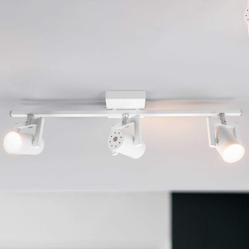 LED plafondspot Sulamita met drie lampen