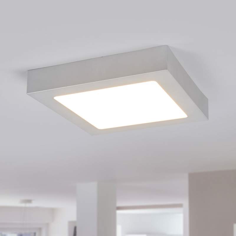 Eenvoudige, heldere LED plafondlamp Marlo, IP44