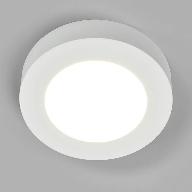 Universeel witte LED plafondlamp Marlo, IP44