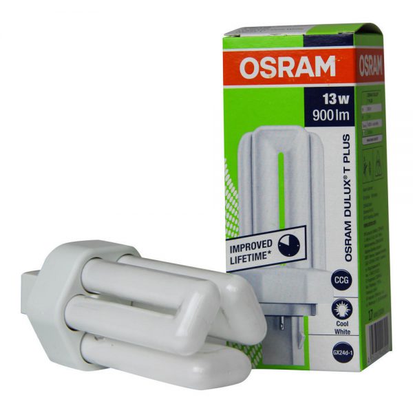 Osram Dulux T Plus 13W 840 | Koel Wit - 2-Pin