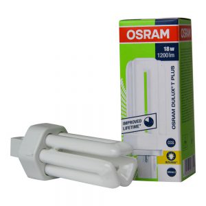 Osram Dulux T Plus 18W 827 | Zeer Warm Wit - 2-Pin