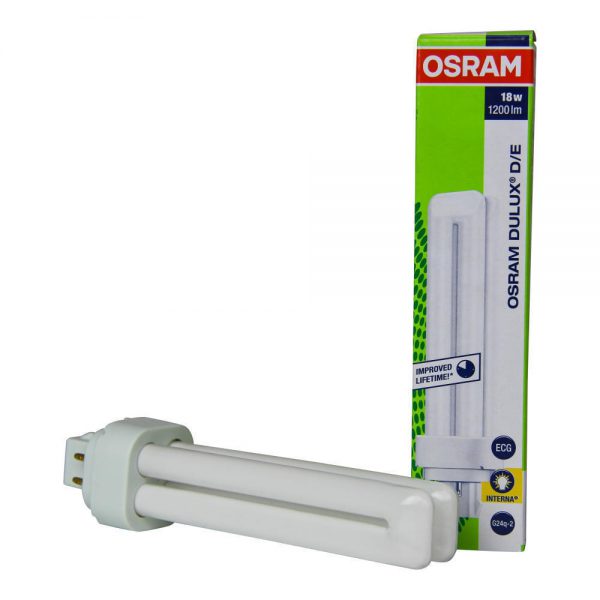Osram Dulux D/E 18W 827 | Zeer Warm Wit - 4-Pin