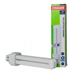 Osram Dulux D/E 18W 865 | Daglicht - 4-Pin