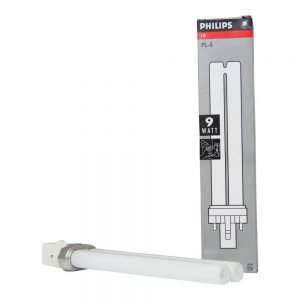 Philips PL-S 9W 10 2P Actinic BL (MASTER) | 2-Pin