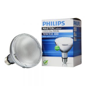 Philips MASTERColour CDM-R Elite 70W 930 E27 PAR30L 40D | Warm Wit - Beste Kleurweergave