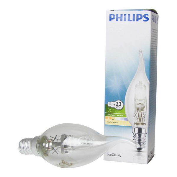 Philips EcoClassic 18W E14 230V BXS35 Clear