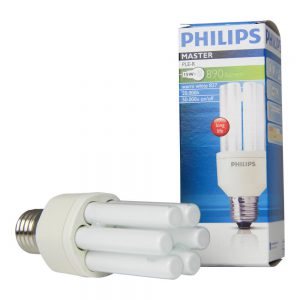 Philips PL-Electronic 15W 827 E27 (MASTER) | Zeer Warm Wit