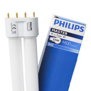 Philips PL-L Polar 55W 840 4P (MASTER) | Koel Wit - 4-Pin