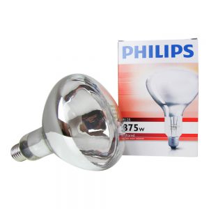 Philips R125 IR 375W E27 230-250V Helder
