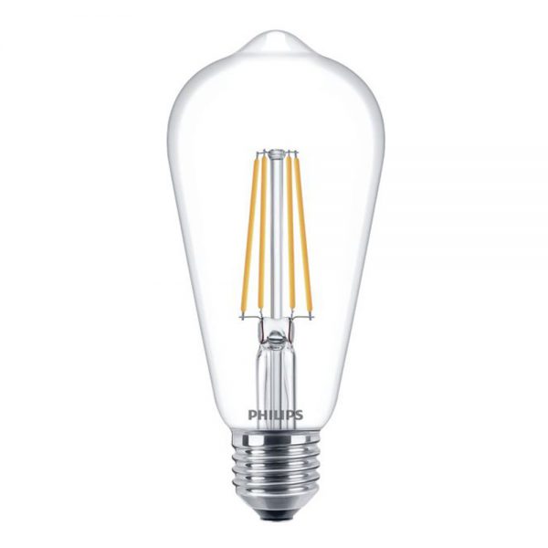 Philips Classic LEDbulb E27 Edison 7W 827 Helder | Vervangt 60W