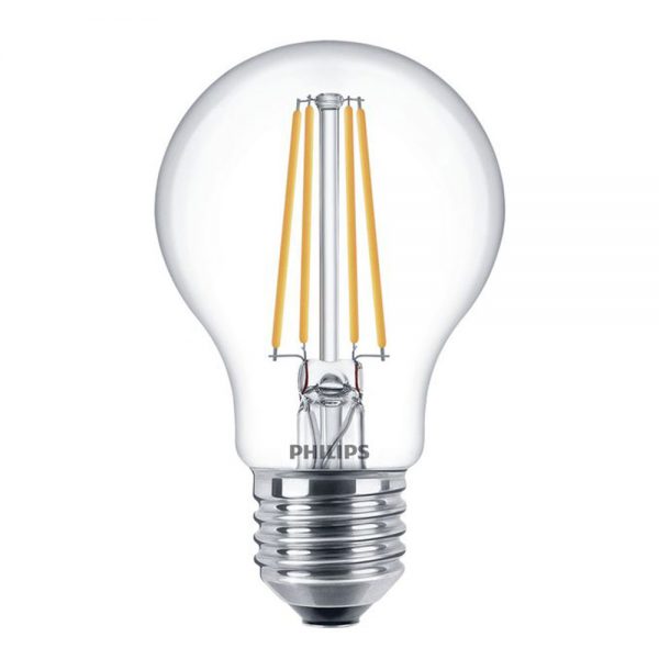 Philips Classic LEDbulb E27 A60 7W 827 Helder | Vervangt 60W