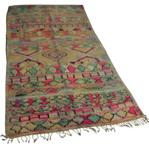 antieke berber 343cm x 176cm hoogpolig vloerkleed