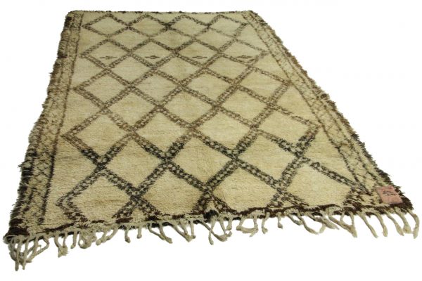 antieke berber 323cm x 202cm hoogpolig vloerkleed