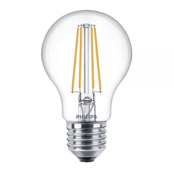 Philips Classic LEDbulb E27 A67 8W 827 Helder | Dimbaar - Vervangt 60W