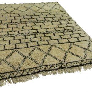 beni ouarain 271cm x 205cm hoogpolig vloerkleed