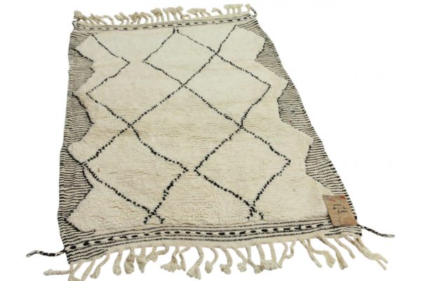 beni ouarain 156cm x 116cm hoogpolig vloerkleed