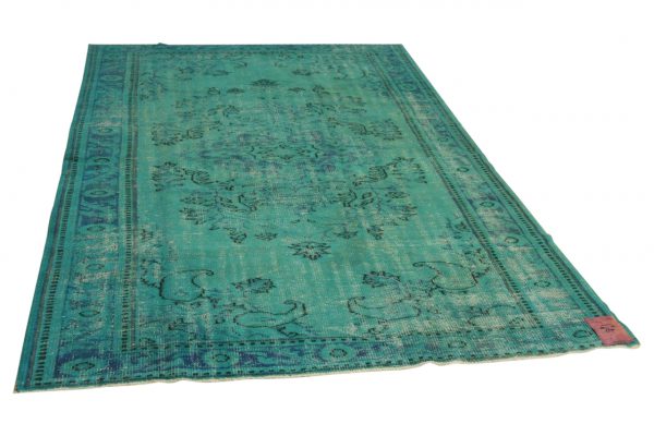 vintage vloerkleed blauw 280cm x 185cm (libelle kerst 2018)